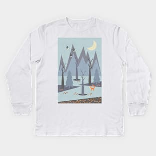 Autumn Feeling Kids Long Sleeve T-Shirt